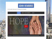 Tablet Screenshot of johnhembree.com